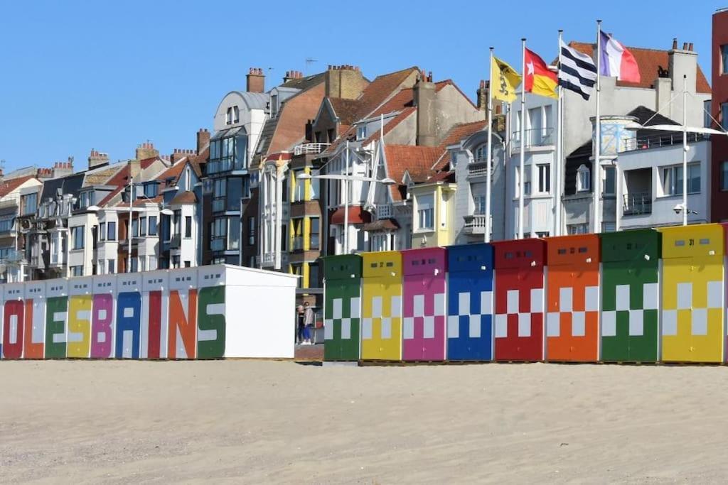 Maison De Ville Restylee Avec Jardin, Proche Gare Dunkirk Exteriér fotografie