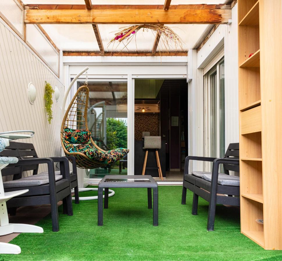 Maison De Ville Restylee Avec Jardin, Proche Gare Dunkirk Exteriér fotografie
